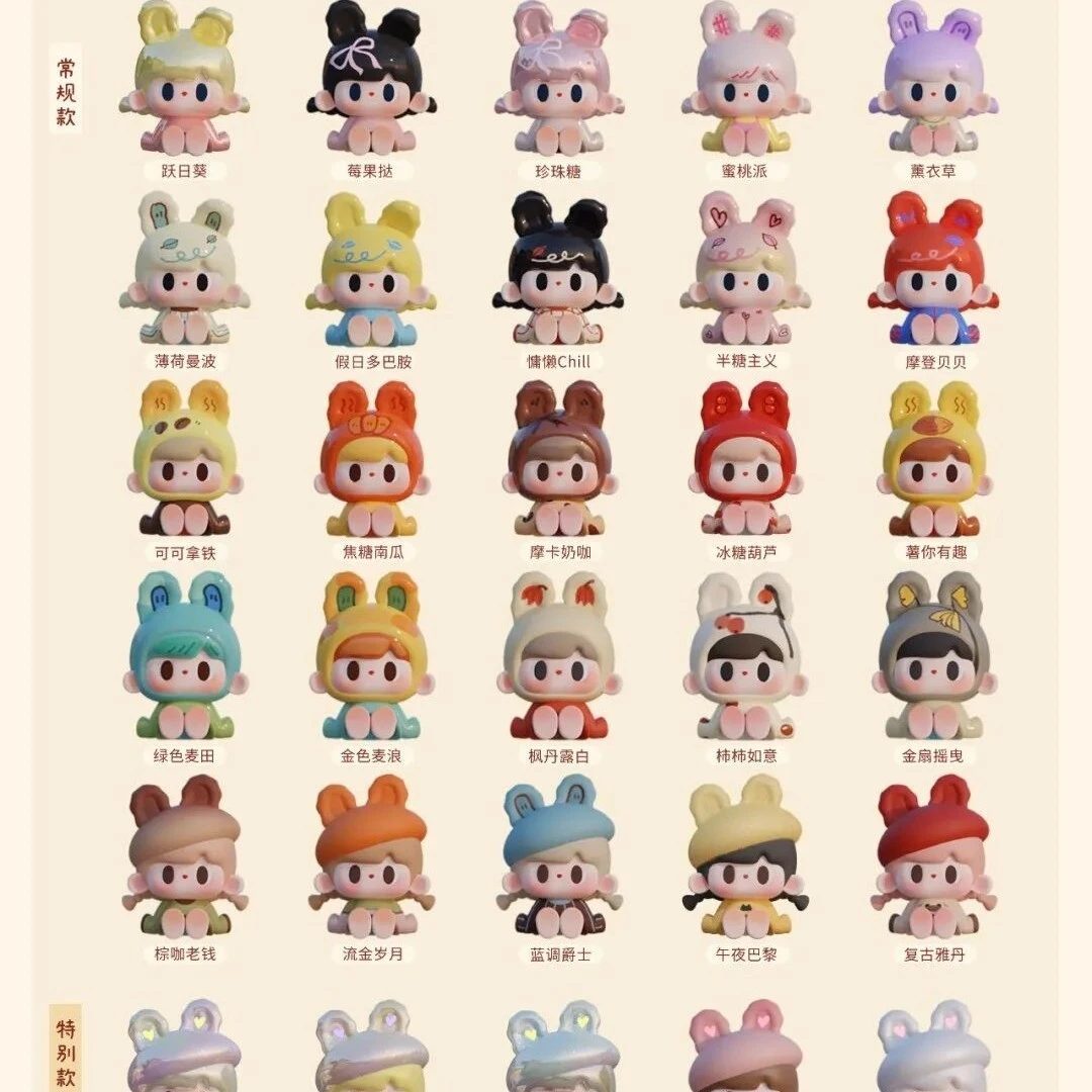 崽【拆盒】TUTUBEAR 一阵微风萌粒盲袋盲盒