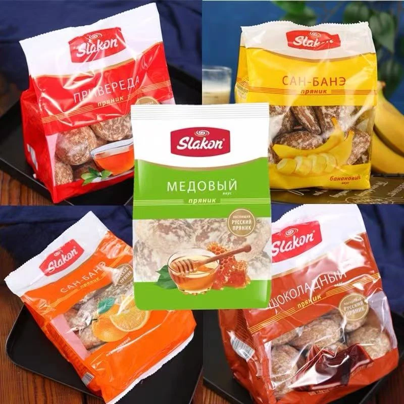（喜珍）日期到12月俄罗斯进口斯拉贡牌光头饼450克