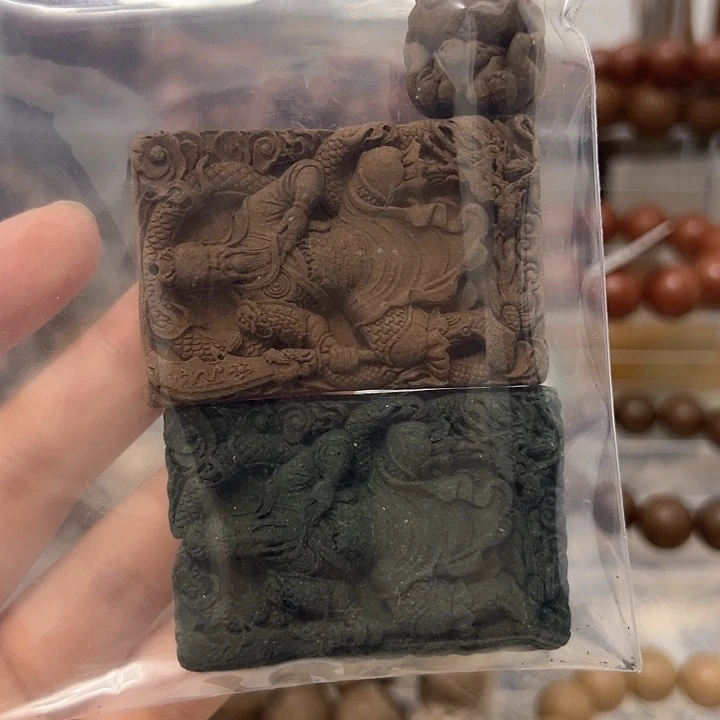 泥塑瑕疵香牌3个一包