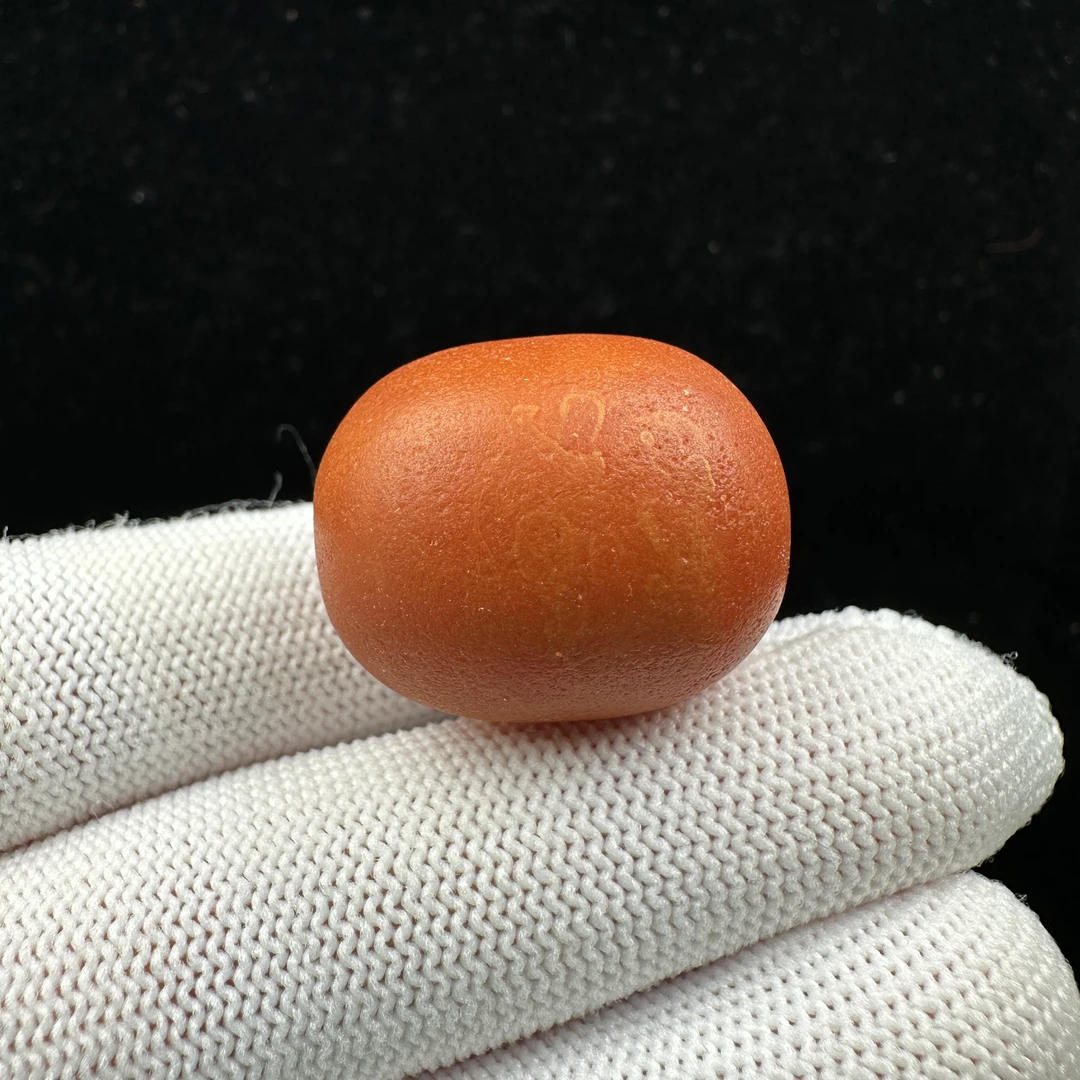 Y5866天然原矿蜜蜡老蜡桶珠21x25mm6.9克抖音基地质检发货