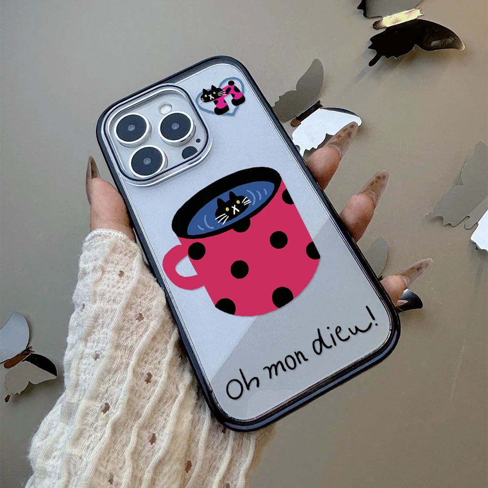 【AI键全包】咖啡猫适用苹果16promax手机壳iphone15/17