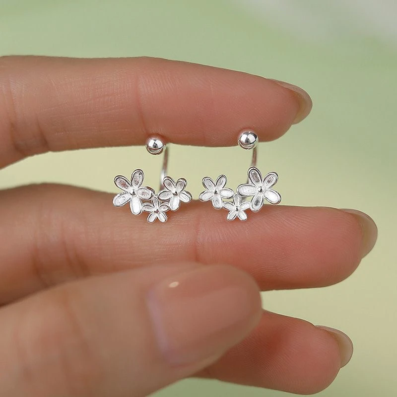 【女神专属】繁花似锦花朵耳环女2025新款爆款小众设计高级感耳饰
