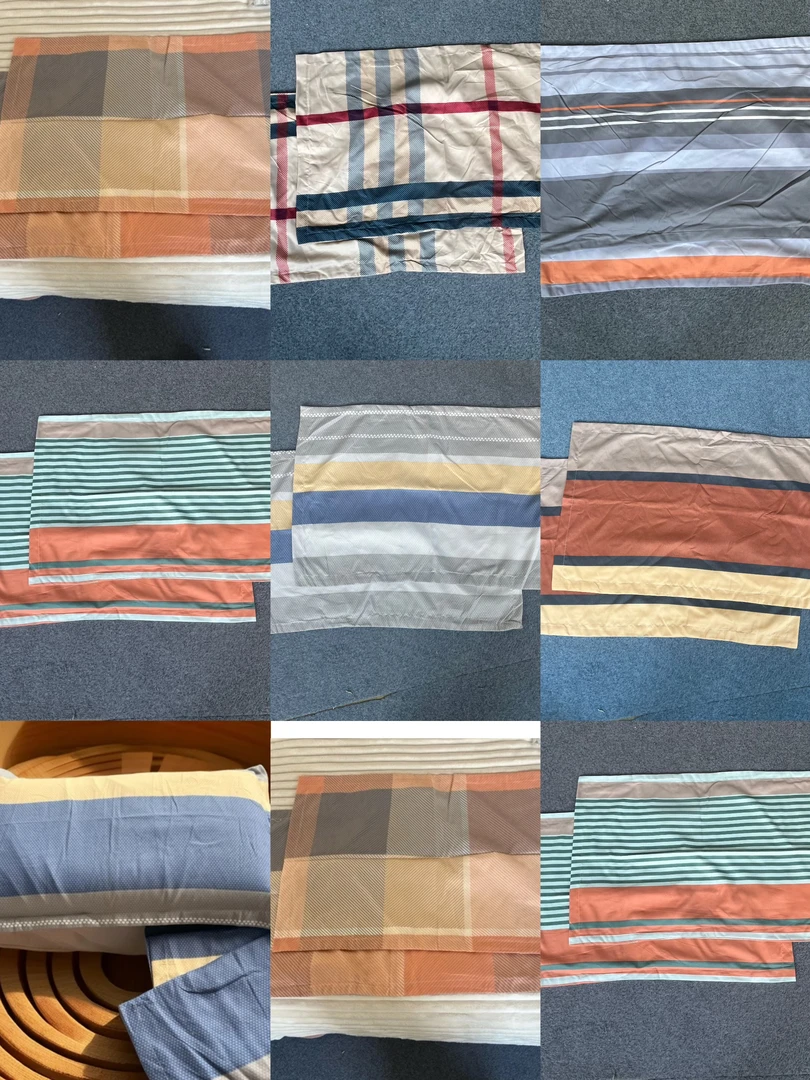 小华约48*74多色多款加厚磨毛枕套发3对不挑