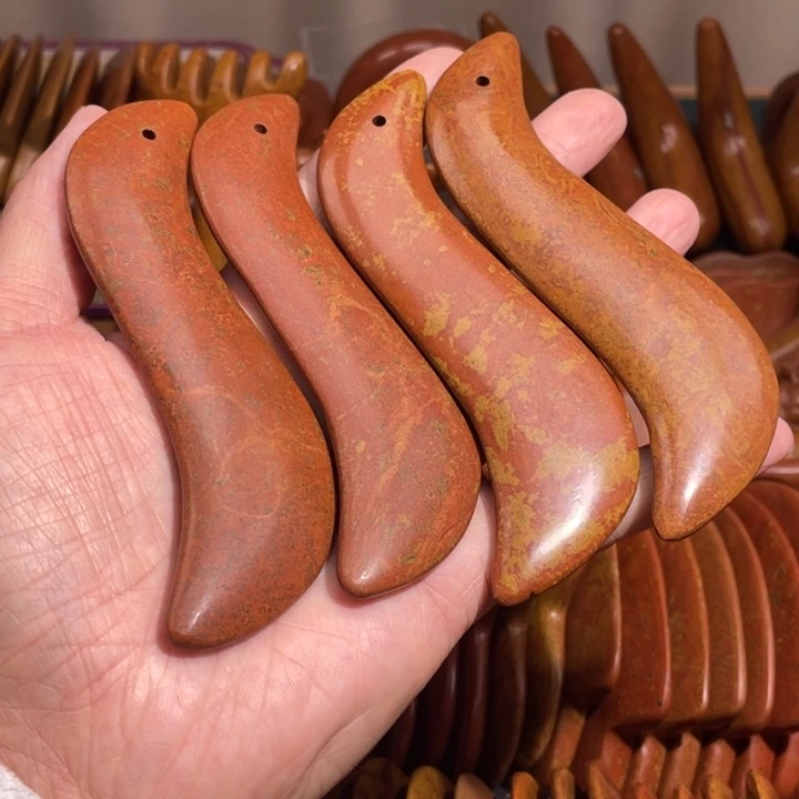 红砭石精品款刮痧S板