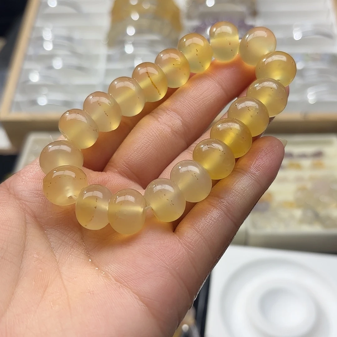 玛瑙/玉髓未镶嵌手链