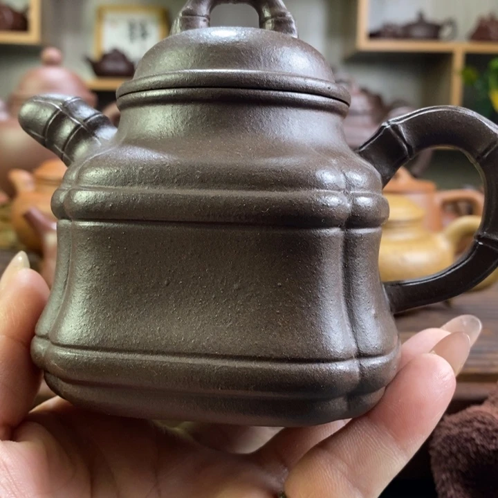 原矿紫砂壶系列产品的瑕疵