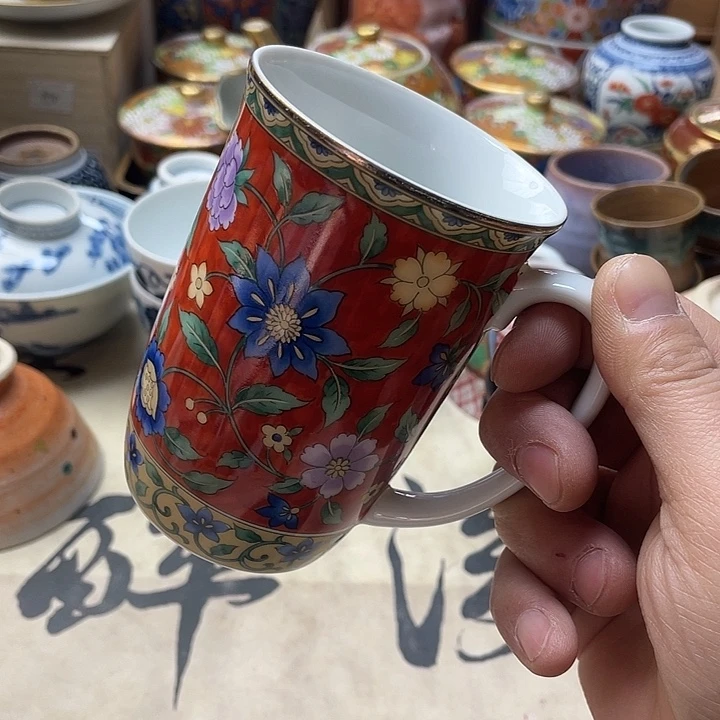 瓷片002 一人直播，看品直播间说序号