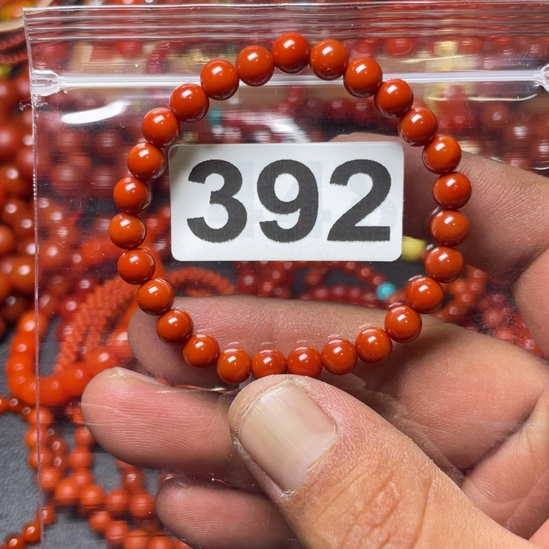 南红玛瑙手链未镶嵌C*v
