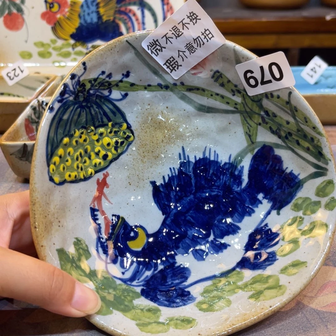 瓷片景德镇手工制作