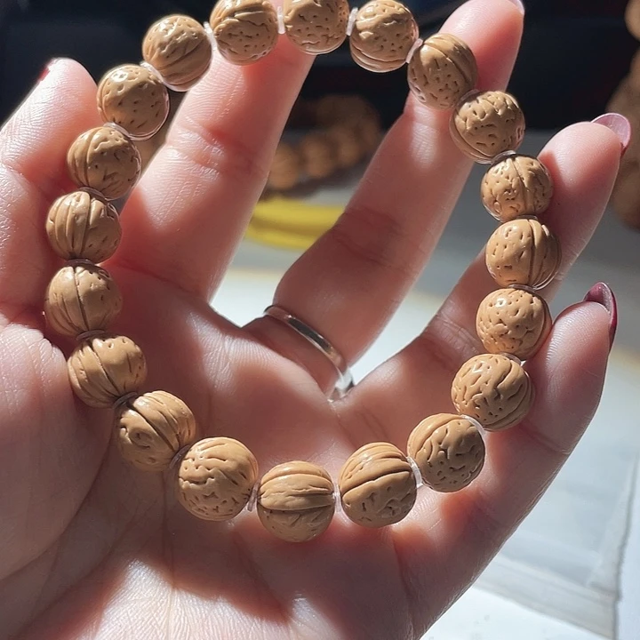 桃核吊坠桃核手串野生9