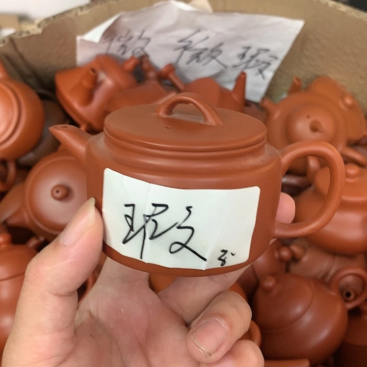 原矿朱泥茶壶茶具家用100
