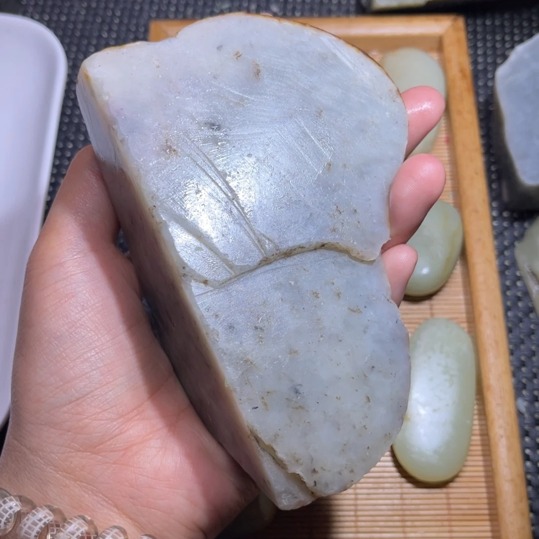 未镶嵌和田玉珠宝半成品新****仙