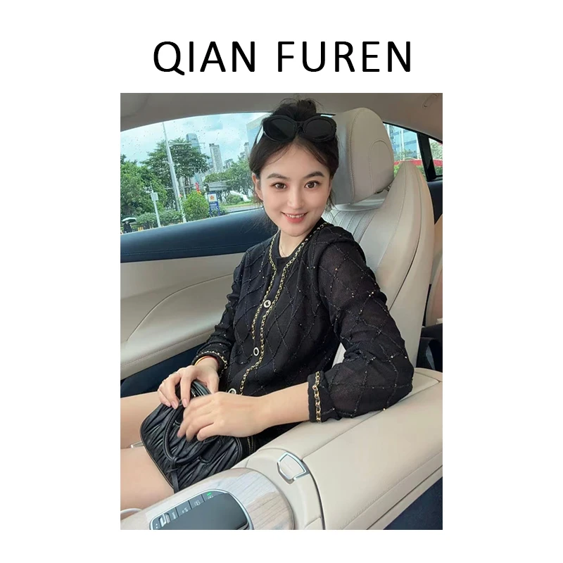 【CoCo crush】圆领镂空半透视亚麻上衣2025ss简约显瘦洋气款