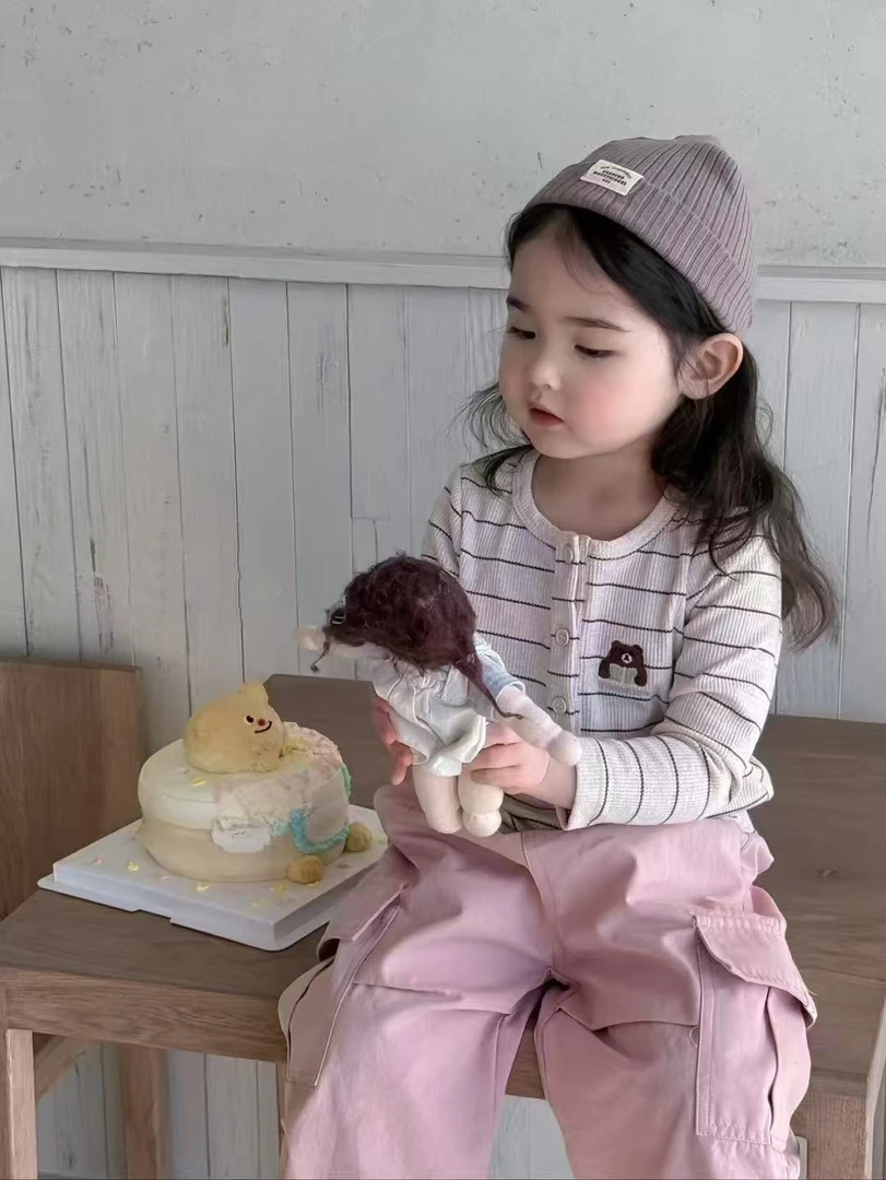 【现货】妈咪森林童装2025年春新款儿童条纹T恤251-MMSL-251123