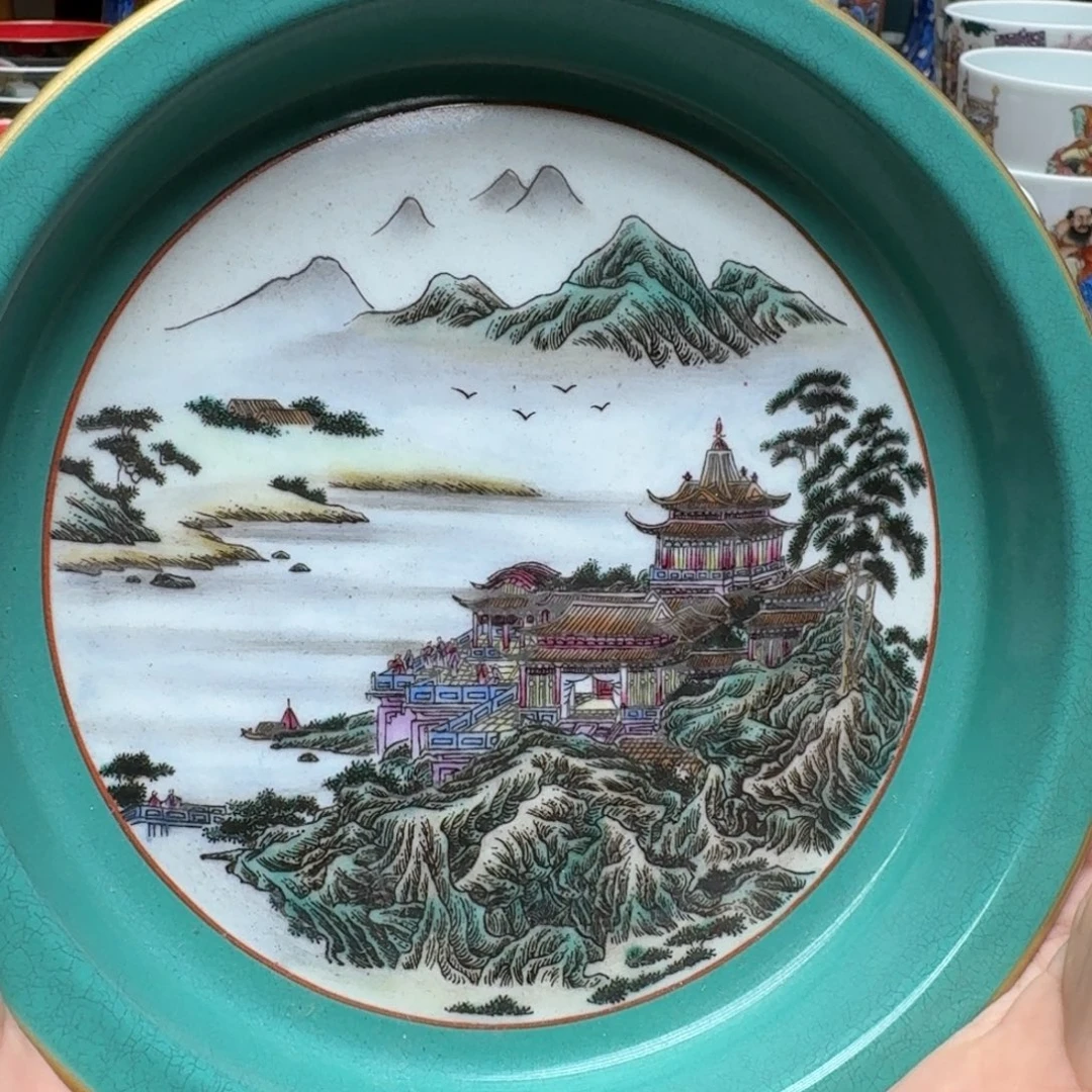 景德镇手工手绘展示