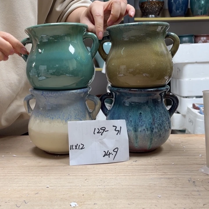 紫砂花盆多肉花盆微瑕31