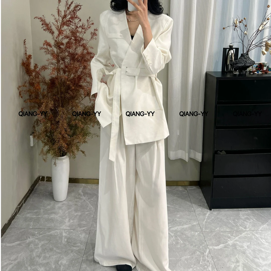 QIANG-YY时尚套装气质高腰小香风套装裙设计师宽松韩版216