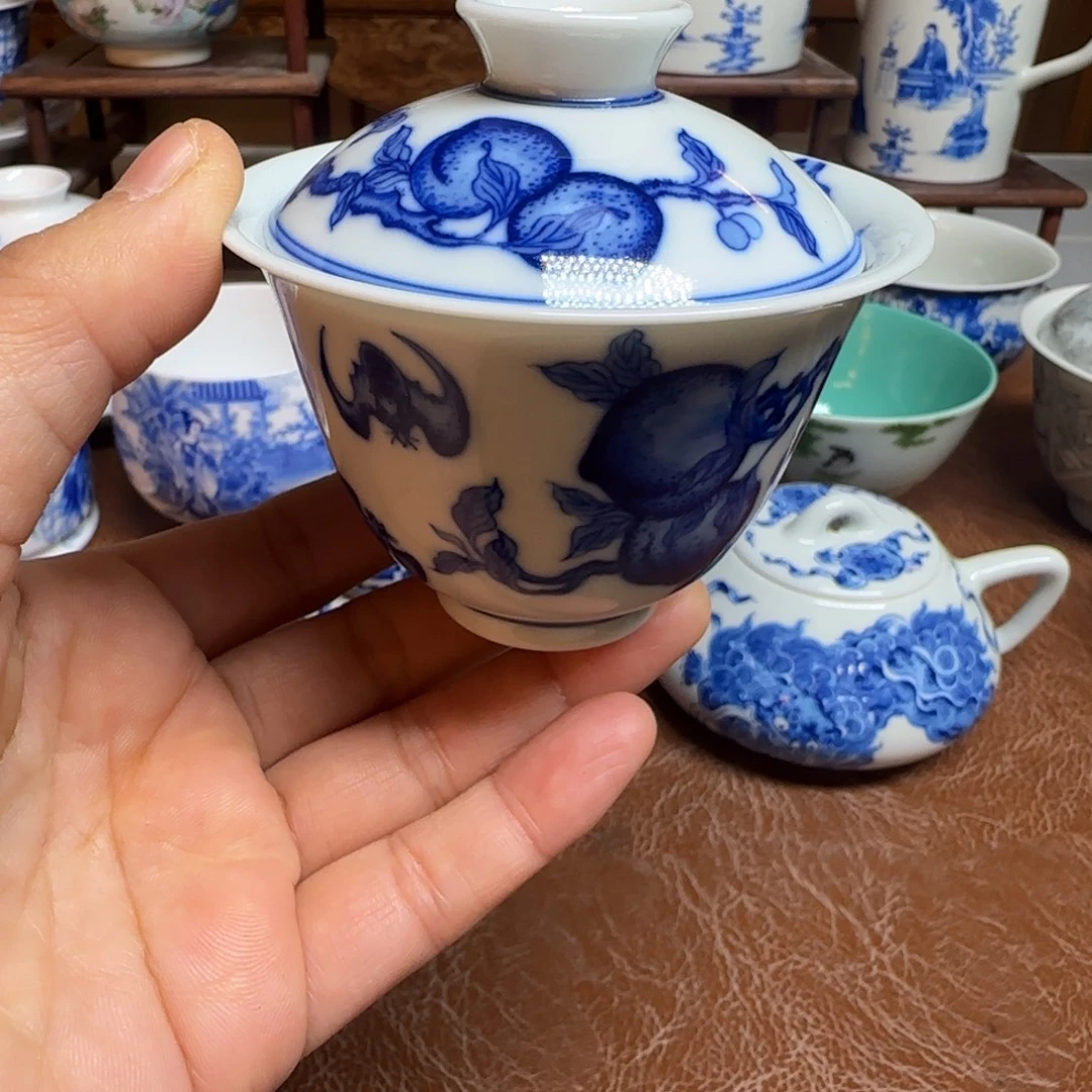 陶摆件今天晚上的月亮很圆