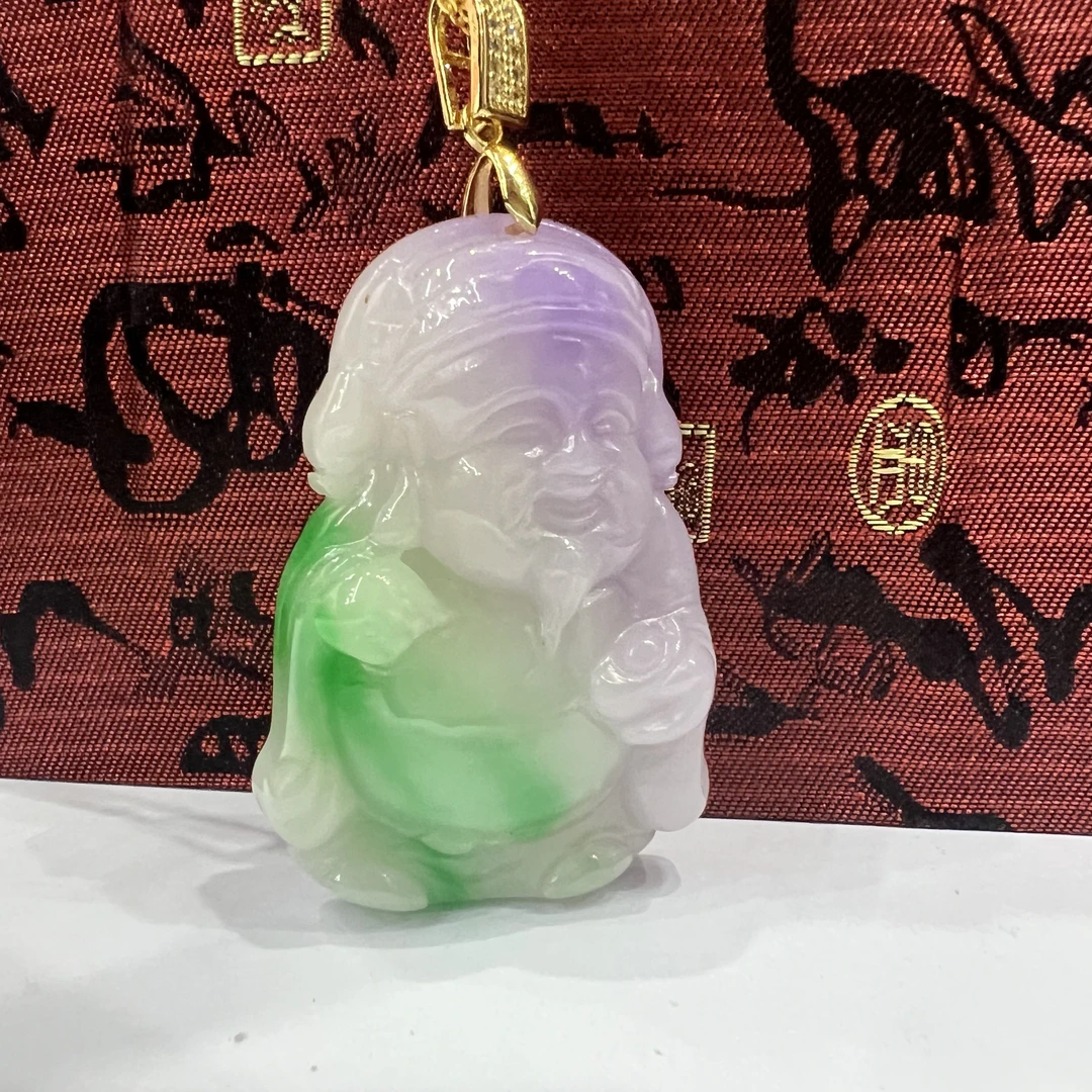 高定珠宝财神爷吊坠RX628S0838