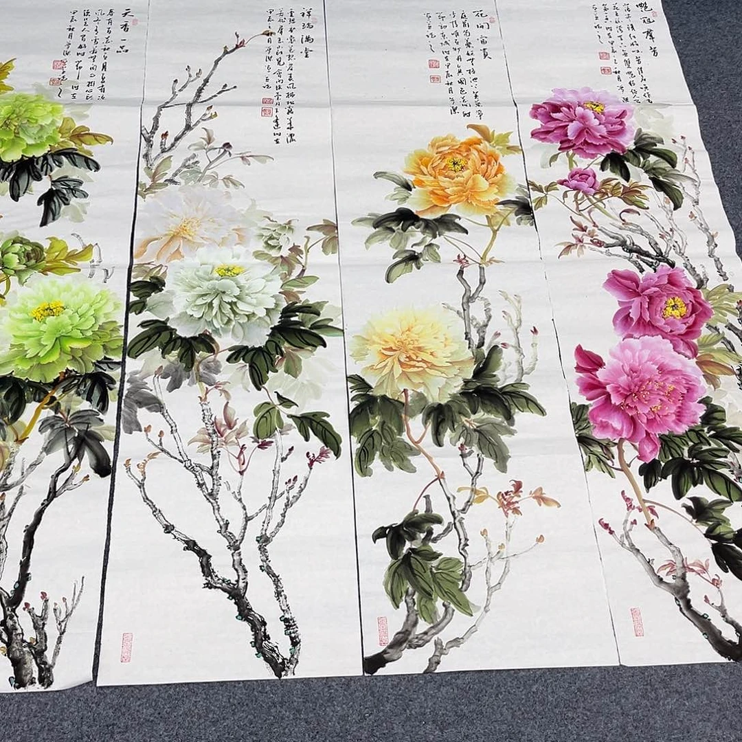 国画纯手绘作品欣赏