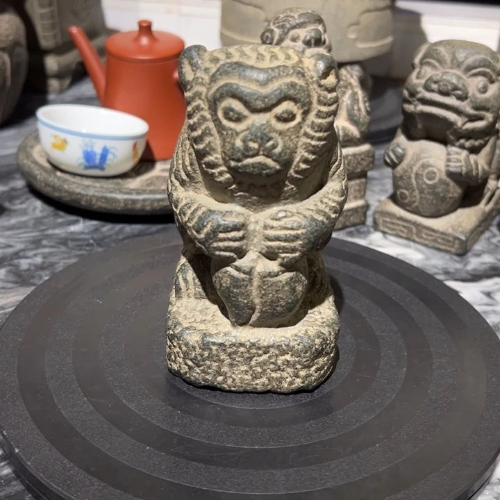 石材飞**败猴子福建青石