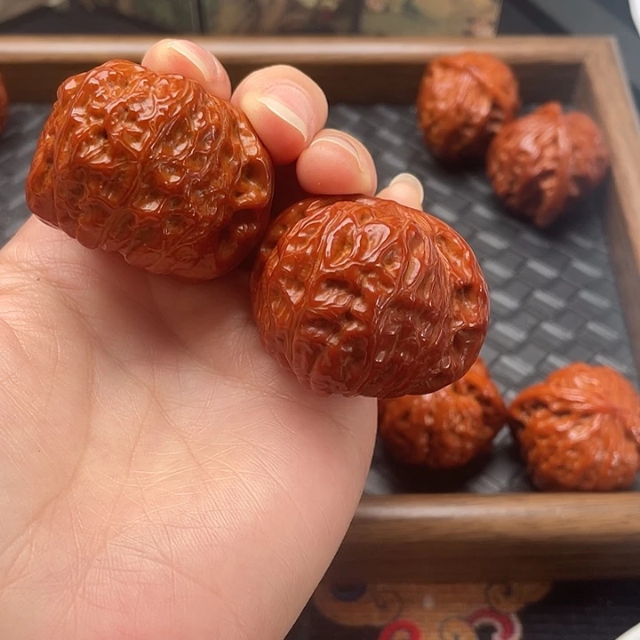 阿***长文玩核桃吊坠南瓜