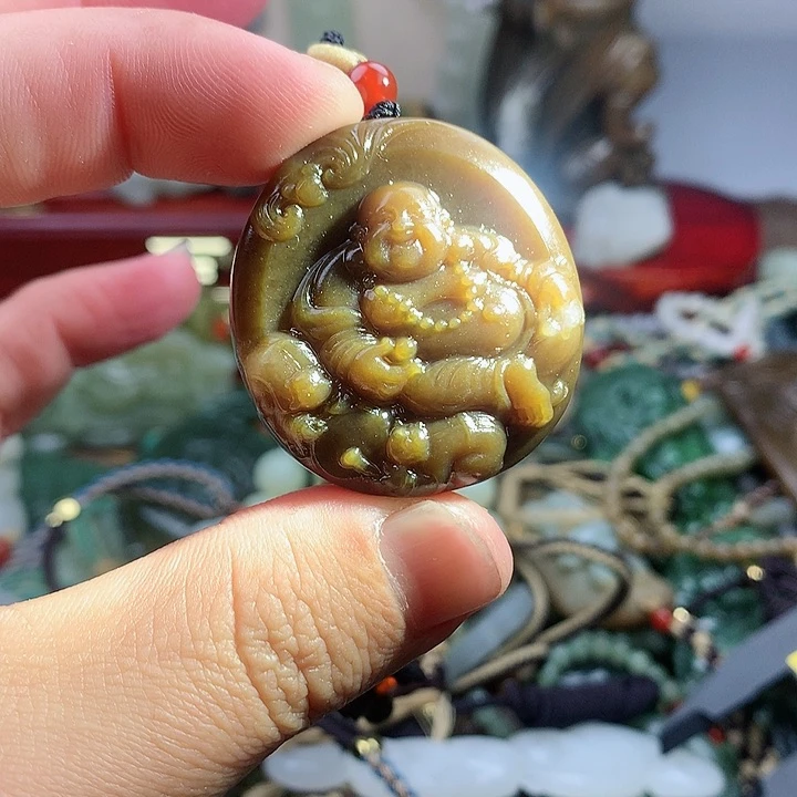 未镶嵌和田玉挂件