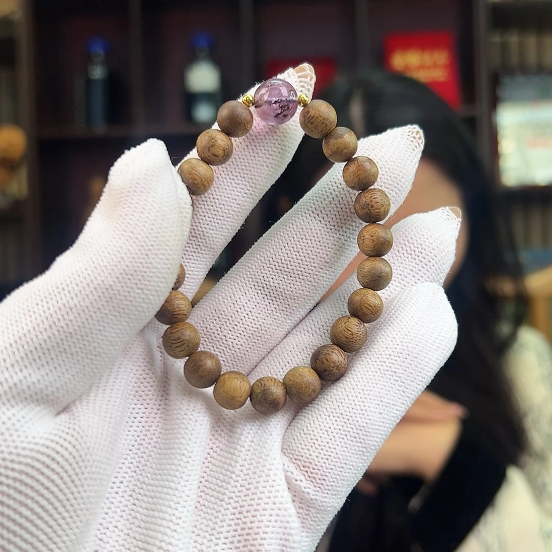 沉香木沉香香囊孤品放漏0.8