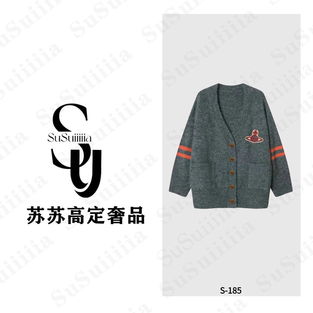孤14【星球系列】新款秋冬星球环游记开衫V领针织185号