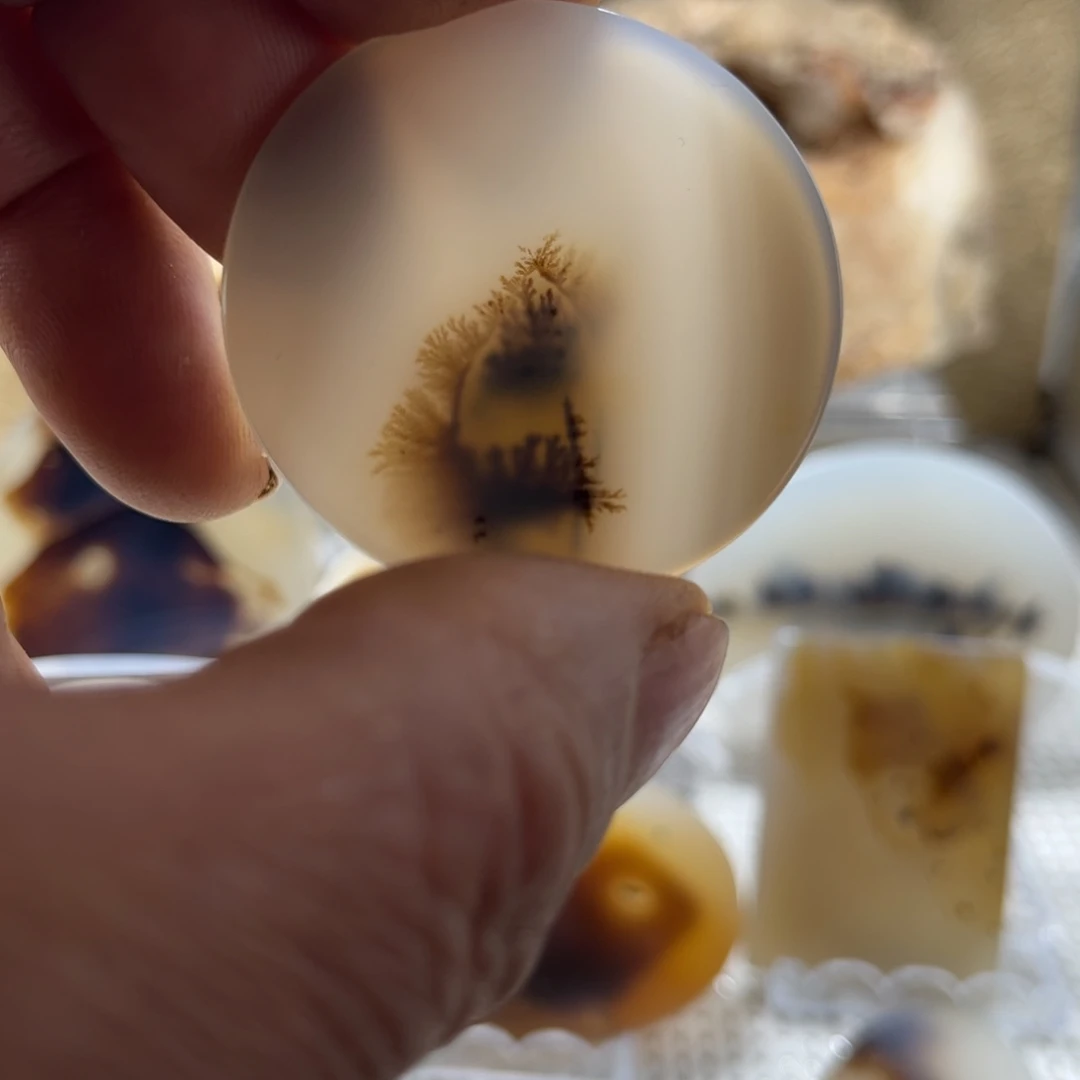 玛瑙/玉髓未镶嵌吊坠(不含链)