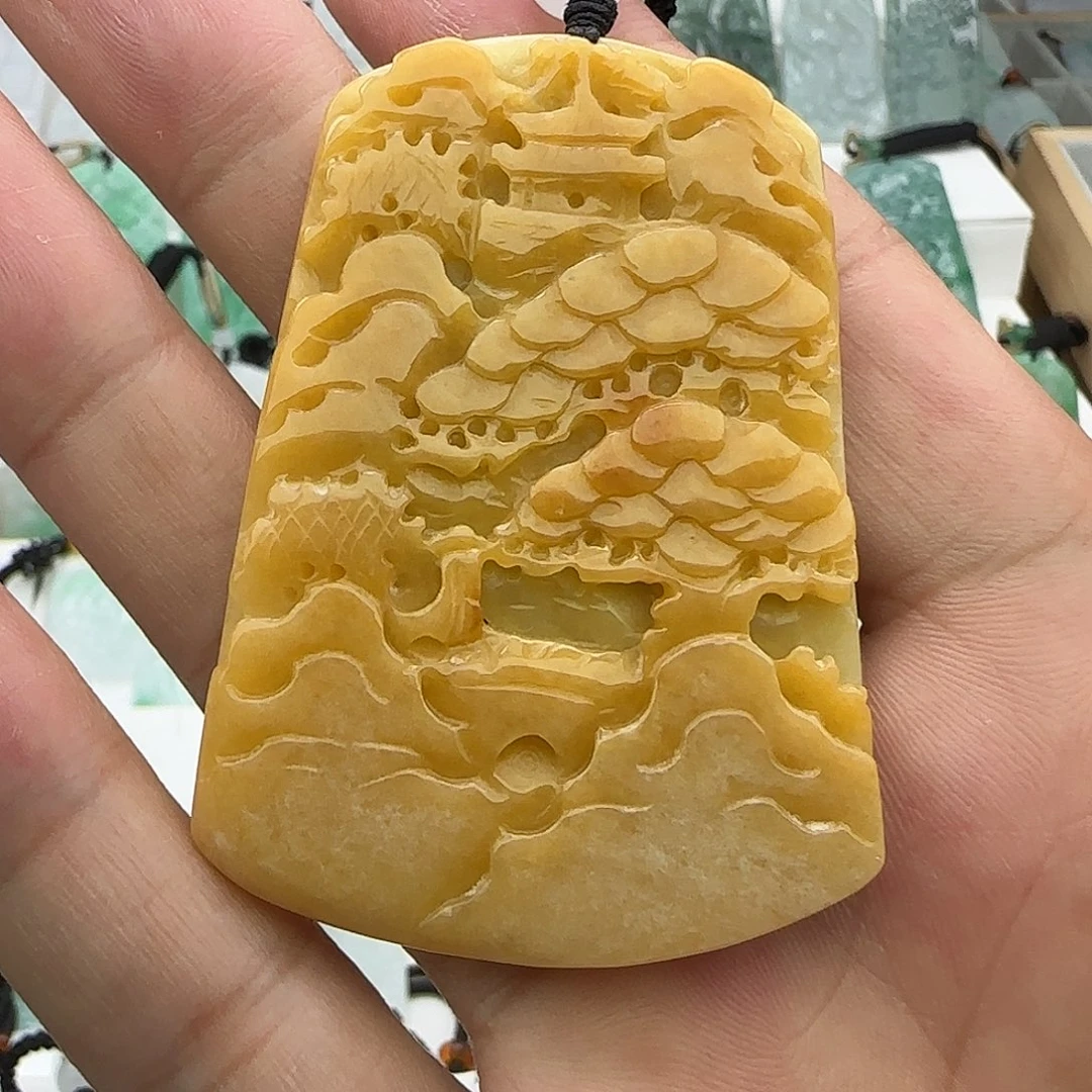 颈饰未镶嵌翡翠翡翠