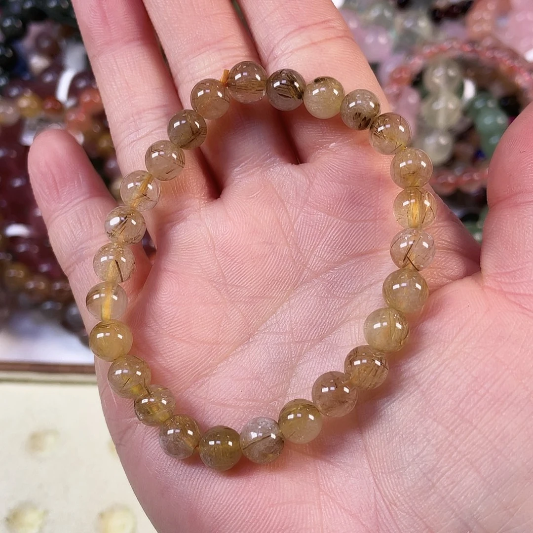 未镶嵌水晶手链天然水晶