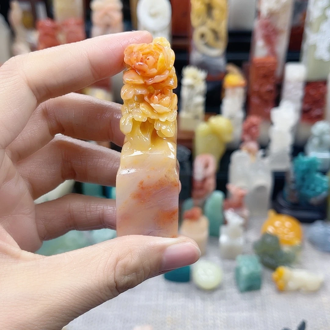 小***云昌化石印石111包邮包刻