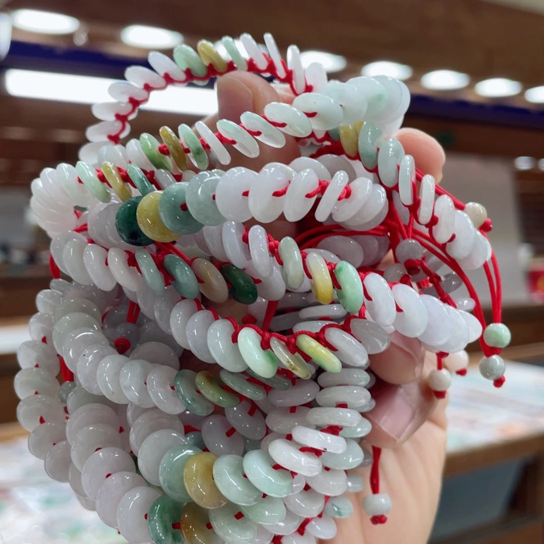 未镶嵌手链翡翠翡翠