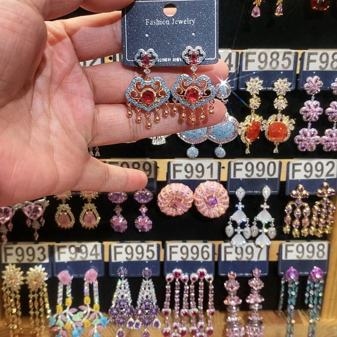 【闪购商品】纯铜925银锆石