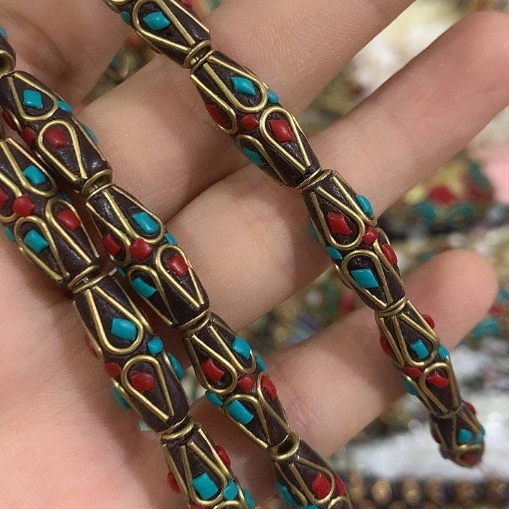 2颗长米行尼泊尔配饰