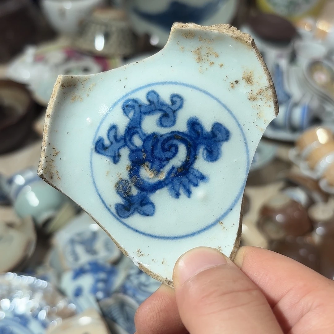 瓷片瓷片标本，顺丰包邮