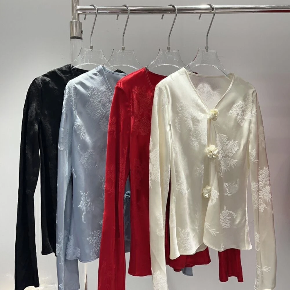 春上新!时尚优雅百搭小衫(含100%真丝)  Yisy567#  MSD