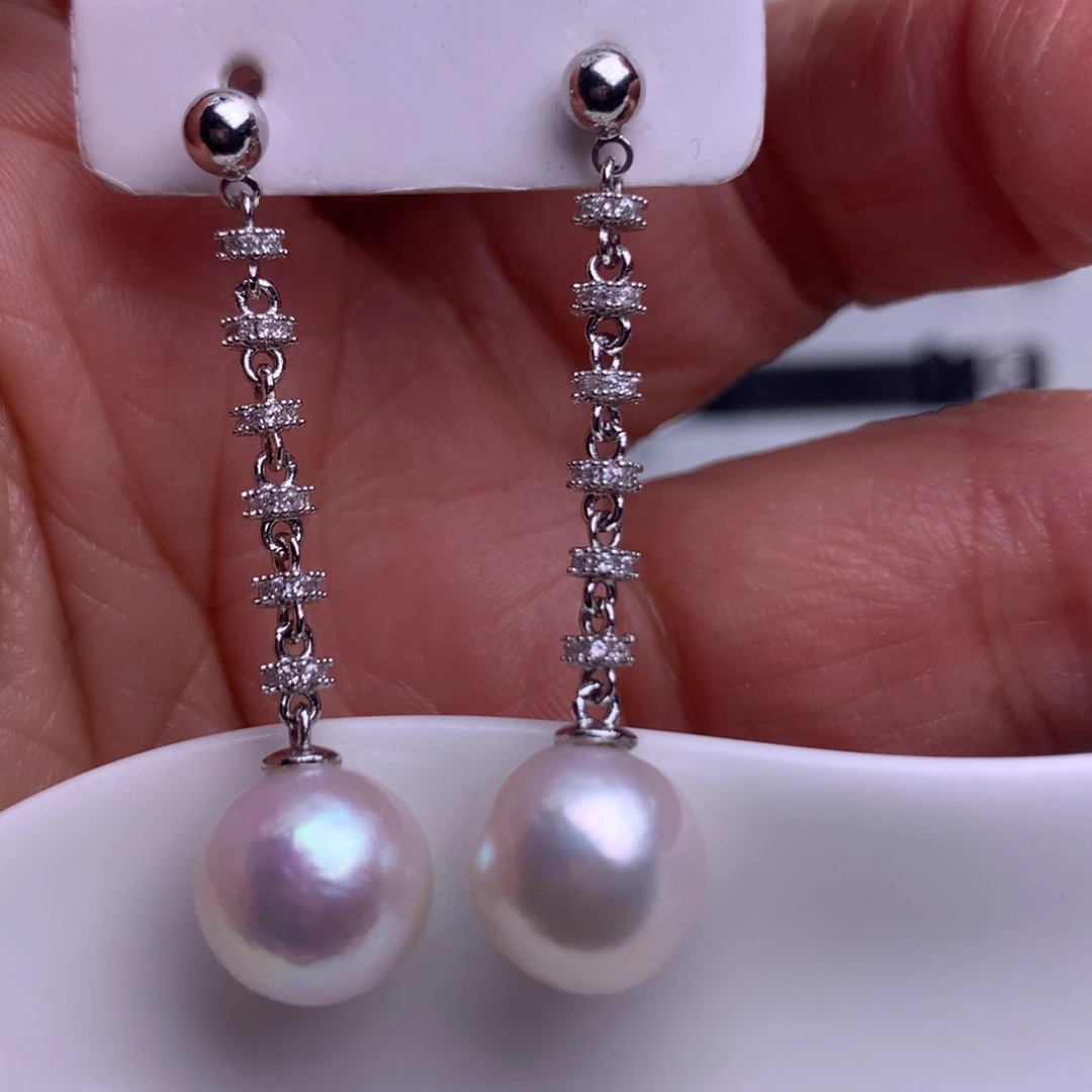 未镶嵌耳饰淡水珍珠