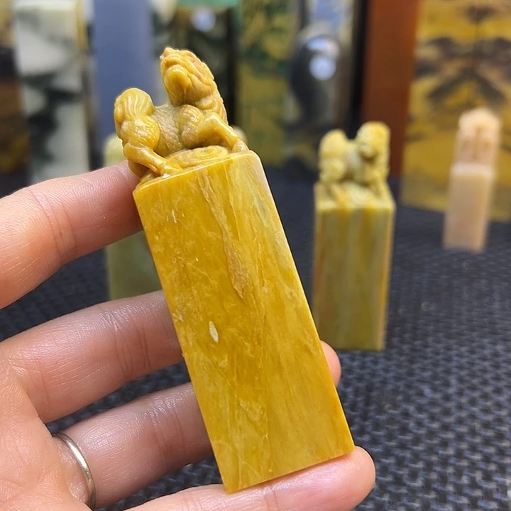 快***活青田石印章石印章石