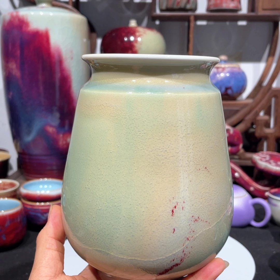 弘***馆中国神后钧瓷茶器