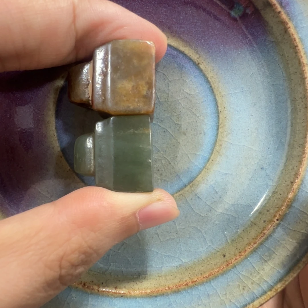 残***荷摆件瓷摆件瓷摆件