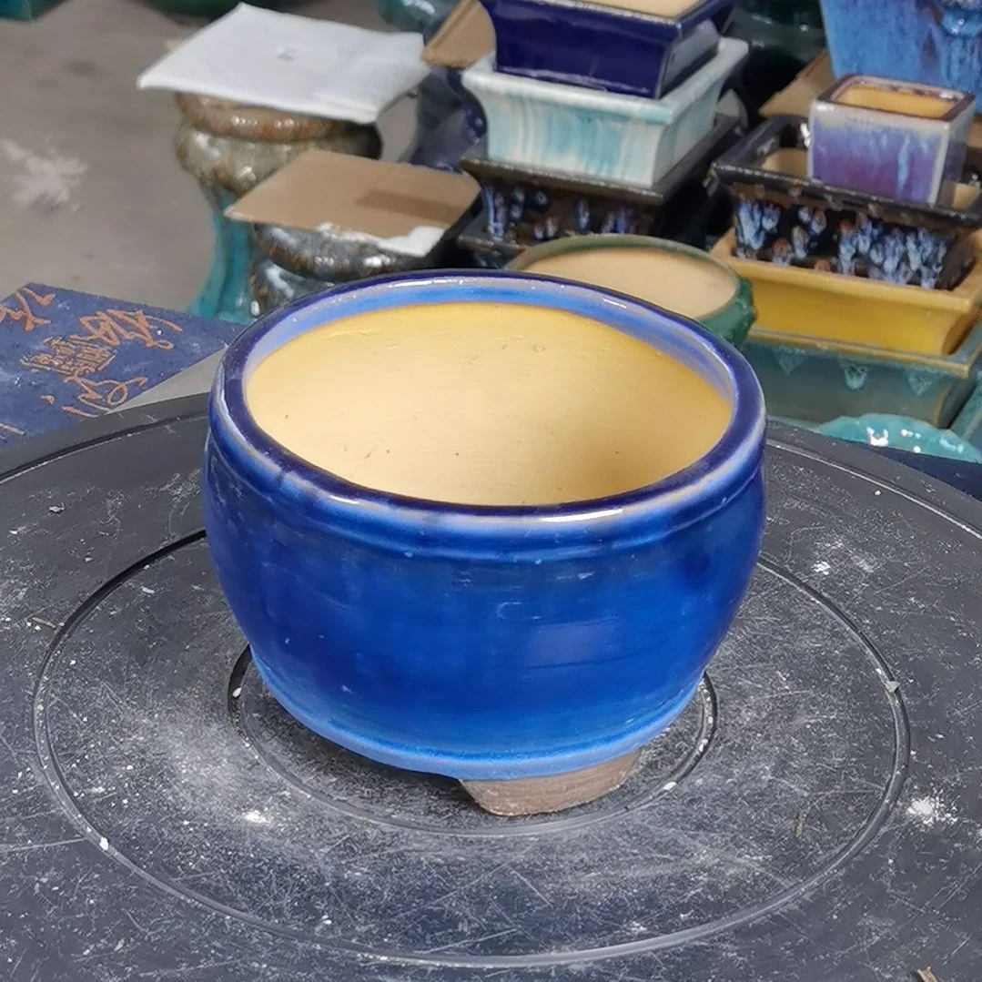 内口12深8石湾花盆默认微瑕