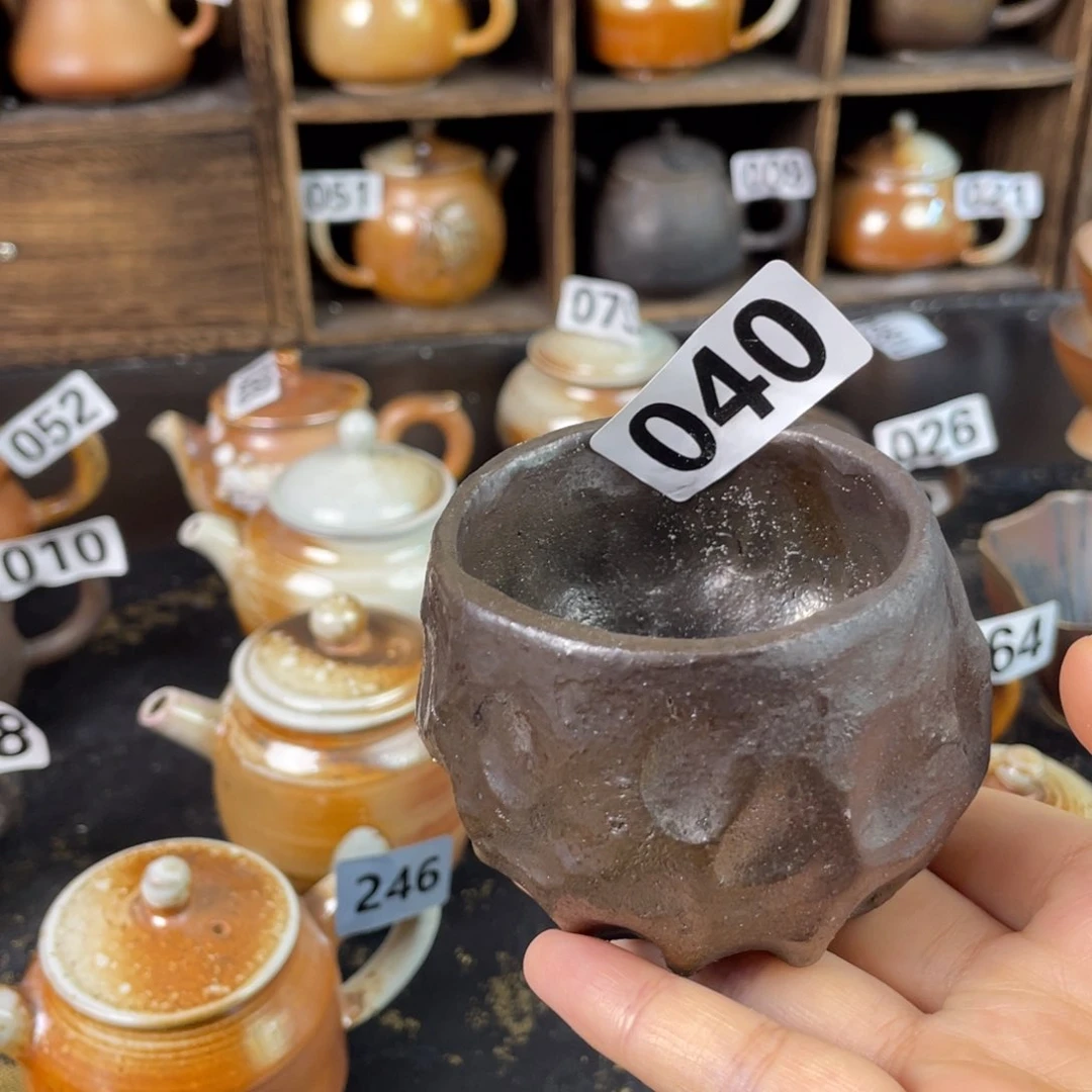 壶柴烧茶器主人杯