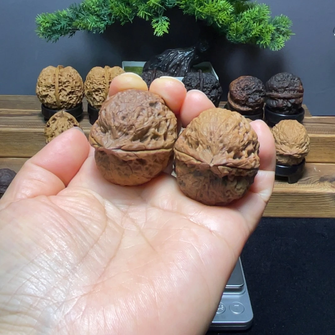 把件文玩核桃乾坤球25