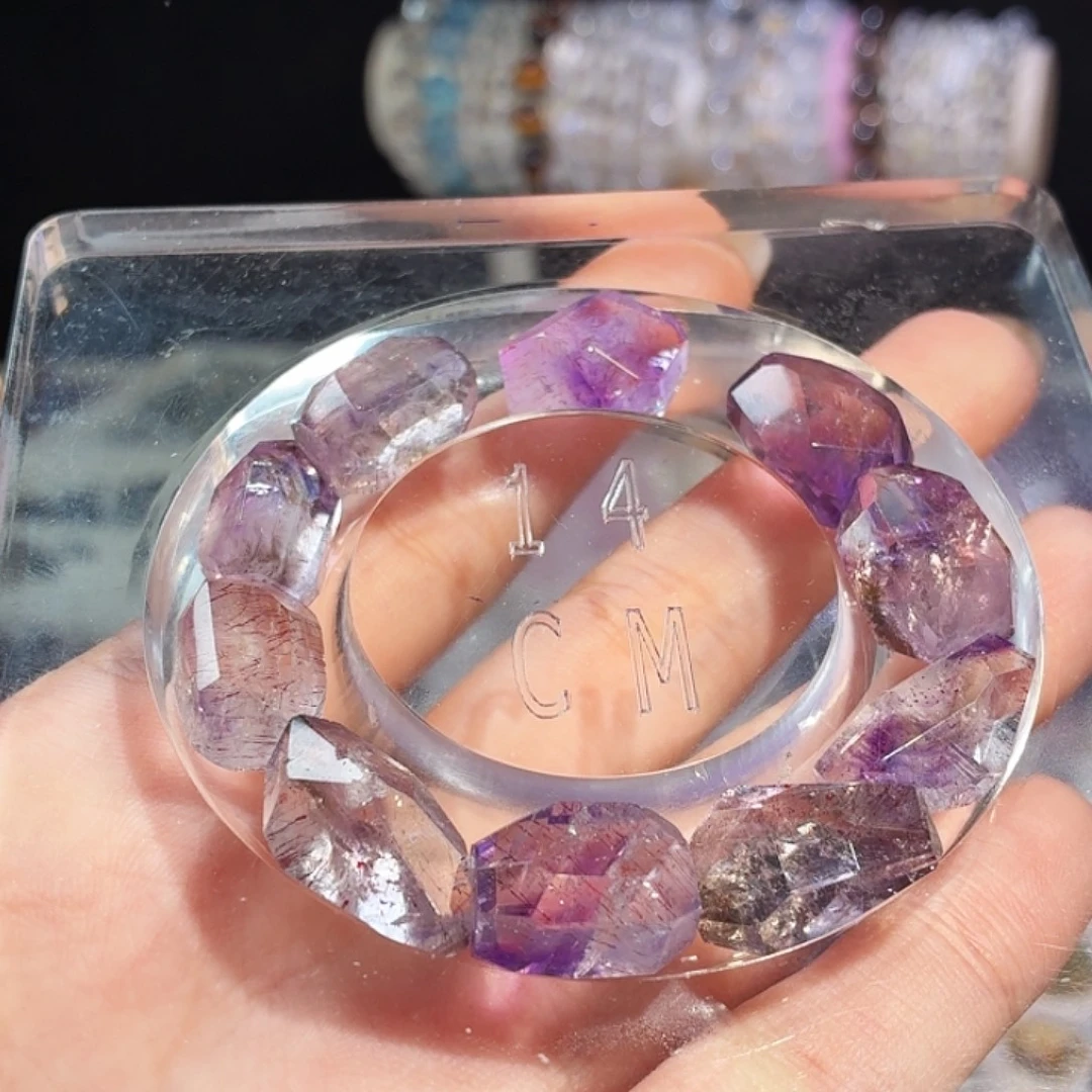 未镶嵌水晶吊坠(不含链)超七手串克30