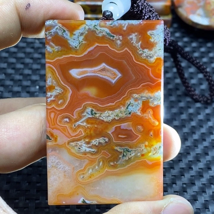 玛瑙/玉髓颈饰未镶嵌大*