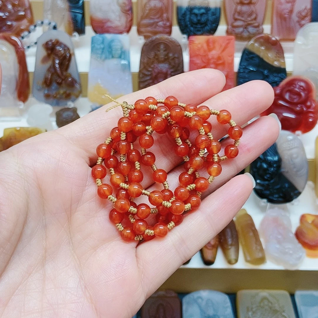 玛瑙/玉髓颈饰未镶嵌无**虑