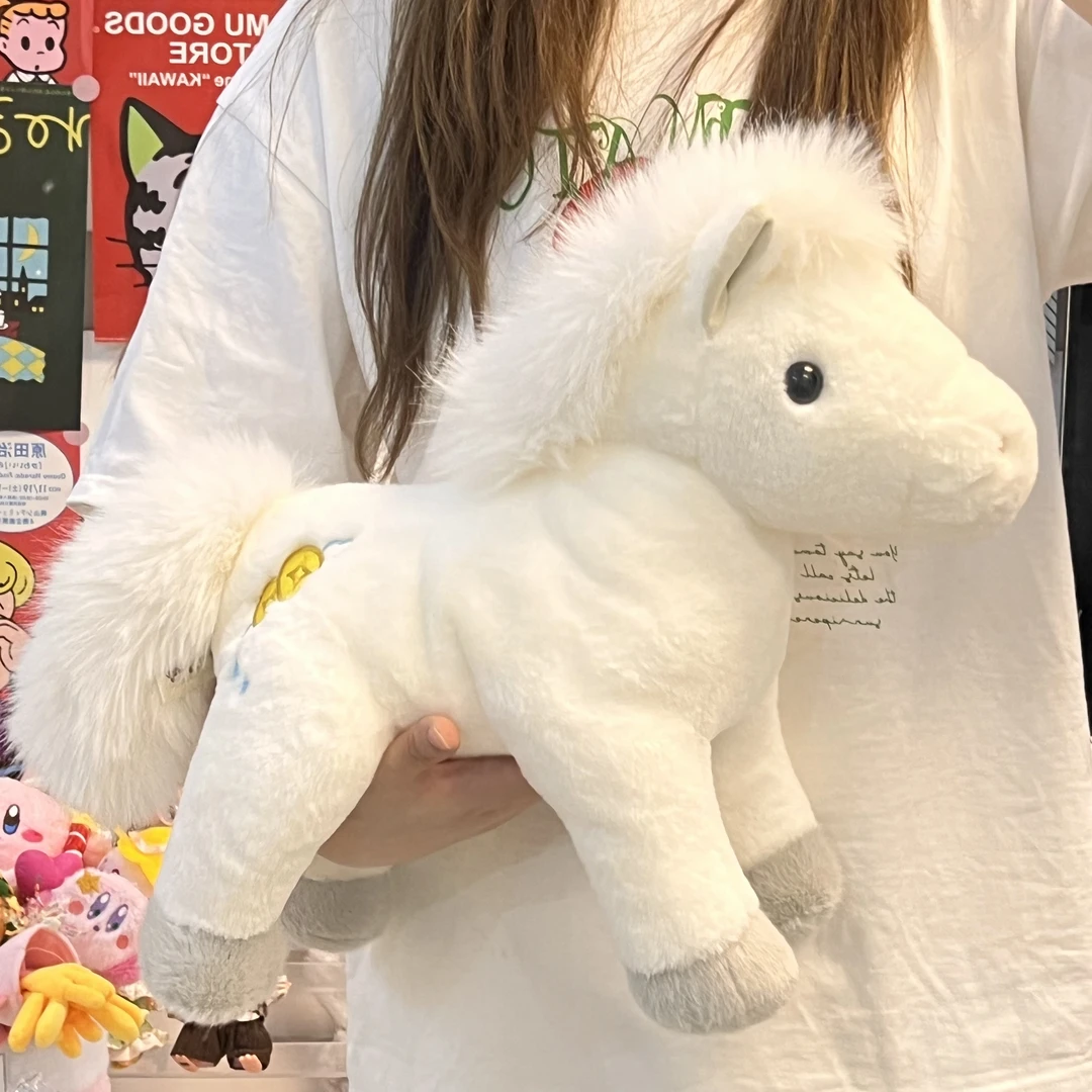 奈奈熊仿真小马驹公仔毛绒玩具马上有钱马年生肖娃娃布偶大号抱枕