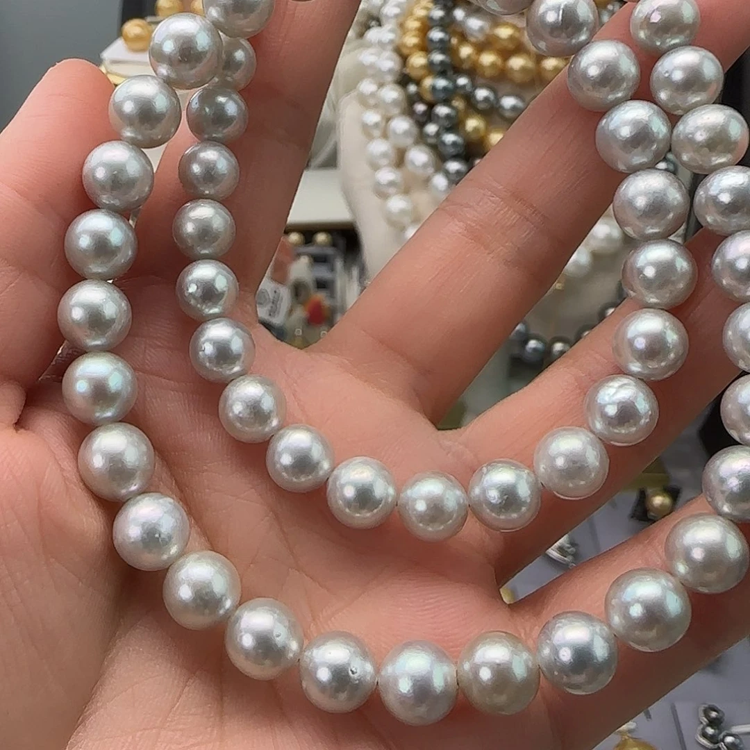 海水珍珠银S925镶嵌颈饰一****包